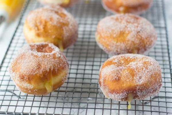 Lemon Fried Donuts