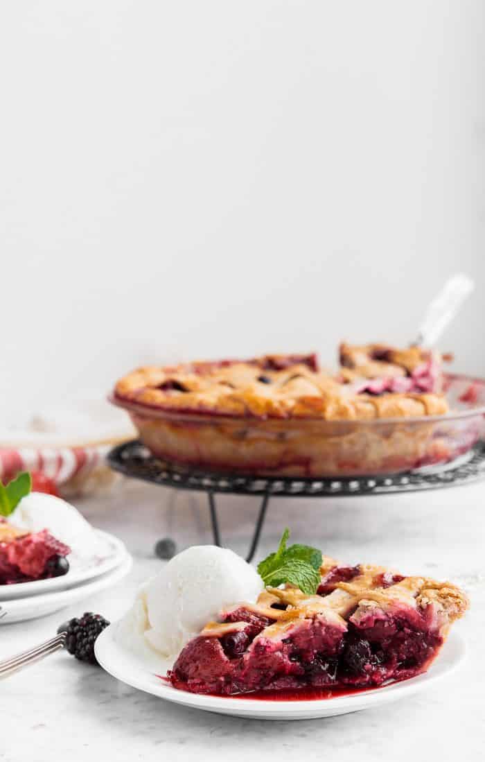 Mixed Berry Pie