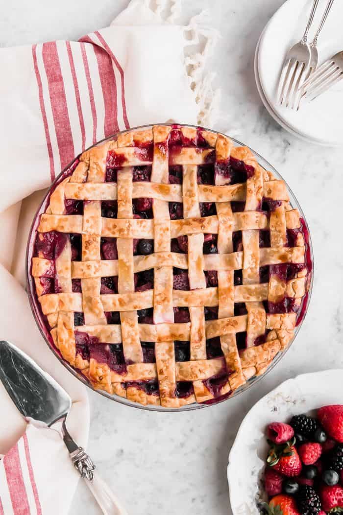 Mixed Berry Pie