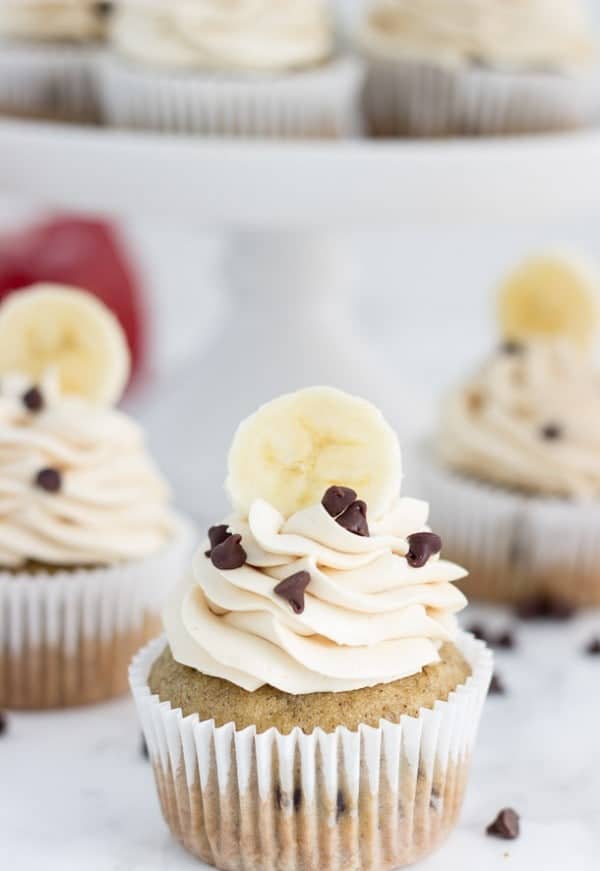 Peanut butter outlet banana pupcakes