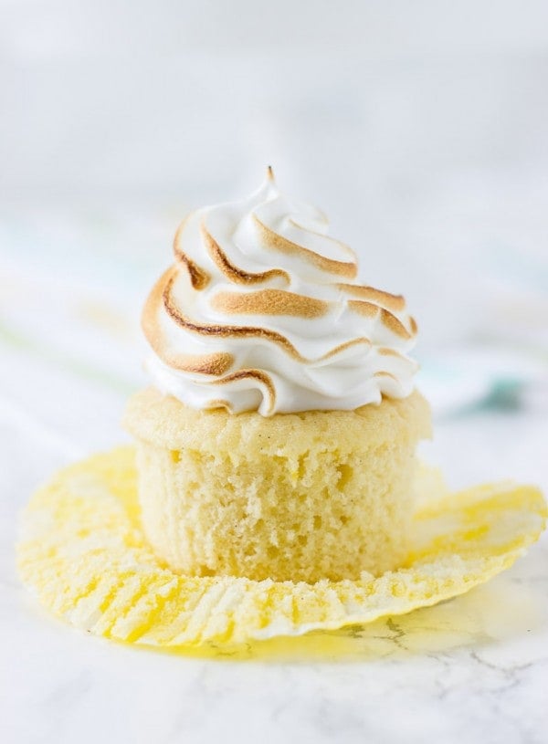 lemon meringue cupcakes