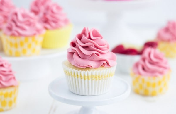 Raspberry Lemon Cupcakes