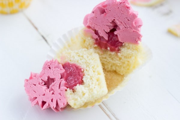 Raspberry Lemon Cupcakes