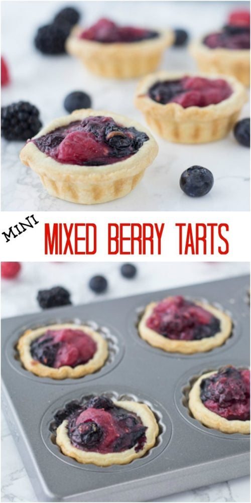 Mixed Berry Mini Tarts - A Classic Twist