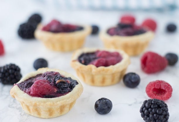 Mixed Berry Mini Tarts