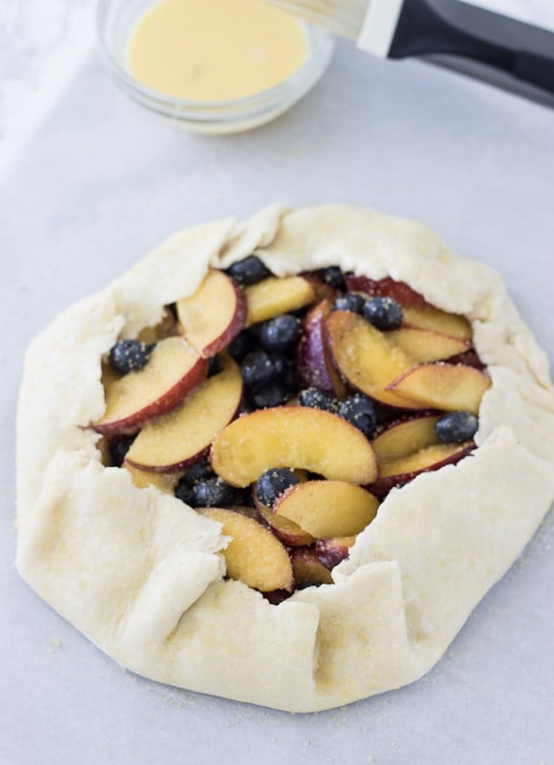 Peach Blueberry Galette-2