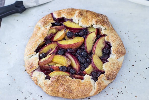 Peach Blueberry Galette-4-2