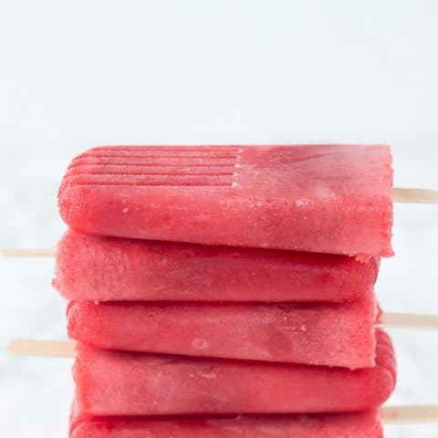 Watermelon Mint Popsicles