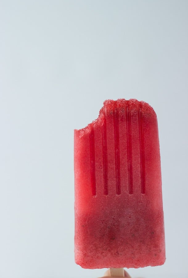 Refreshing watermelon mint popsicles with the option to add rum for watermelon mojito pops. 