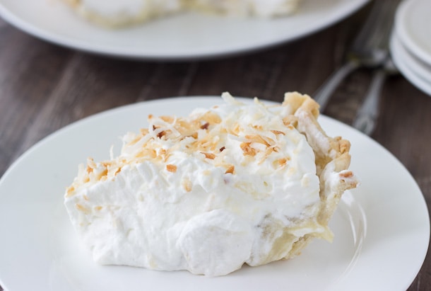 Coconut Banana Cream Pie