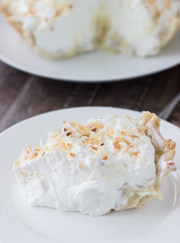 Coconut Banana Cream Pie