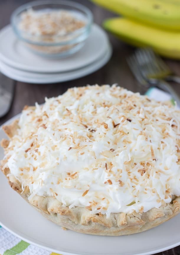 Coconut Banana Cream Pie A Classic Twist