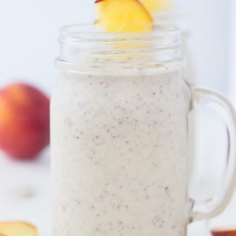 Peach Cobbler Smoothie