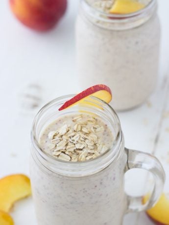 Peach Cobbler Smoothie