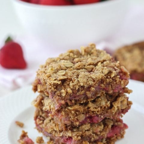 Strawberry Oatmeal Bars