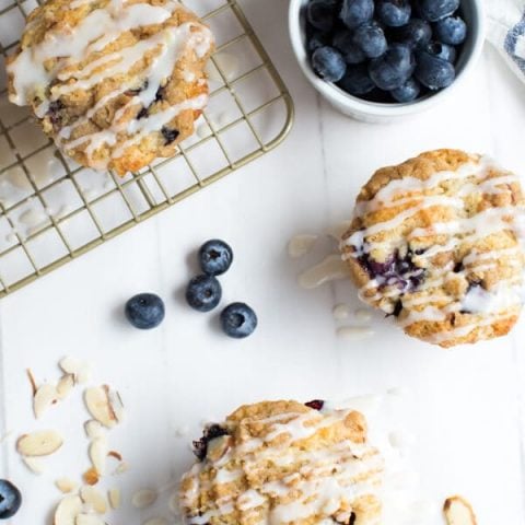 Blueberry Coffee Cake Muffins