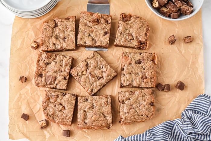 Chocolate Bar Cookie Bars