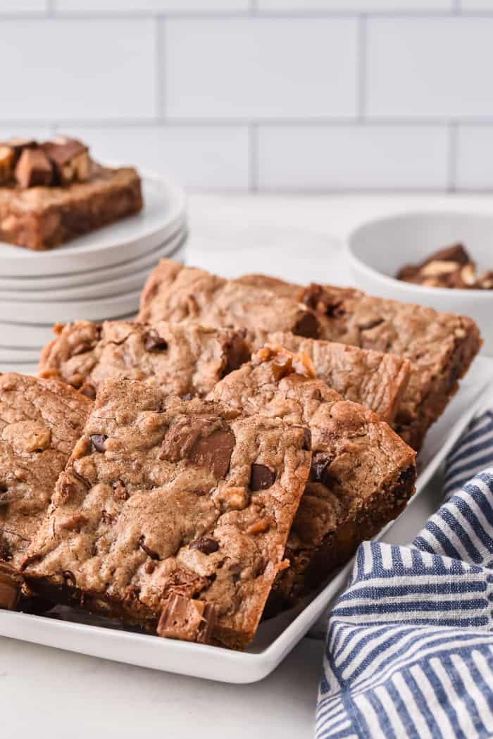 Chocolate Bar Cookie Bars - A Classic Twist