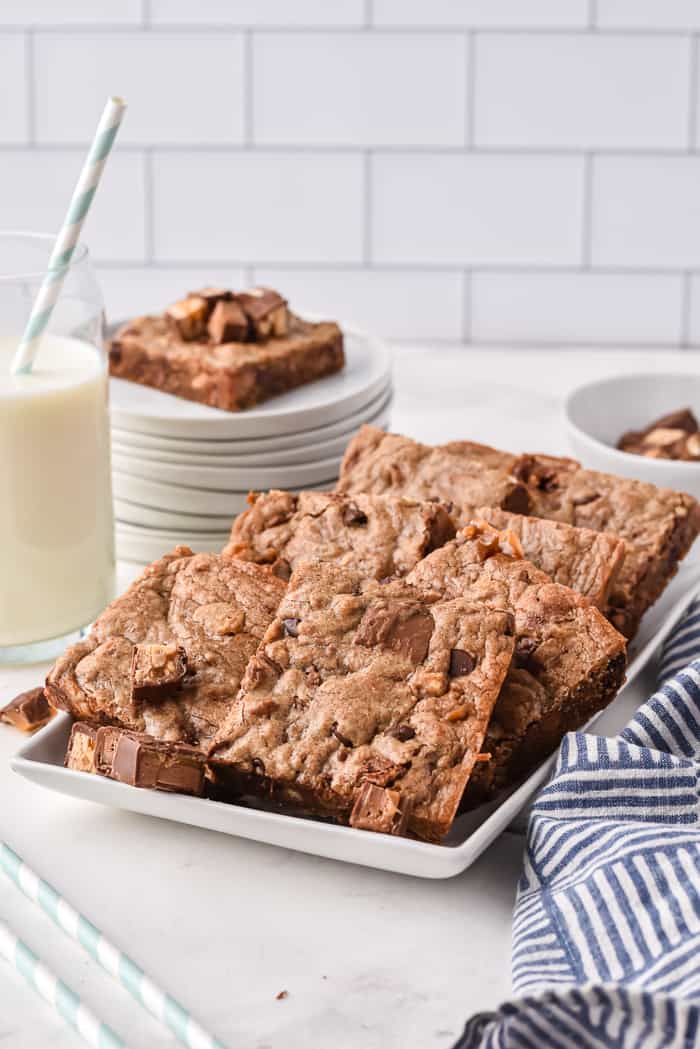 Amazing Rolo Cookie Bars - Sweetest Menu