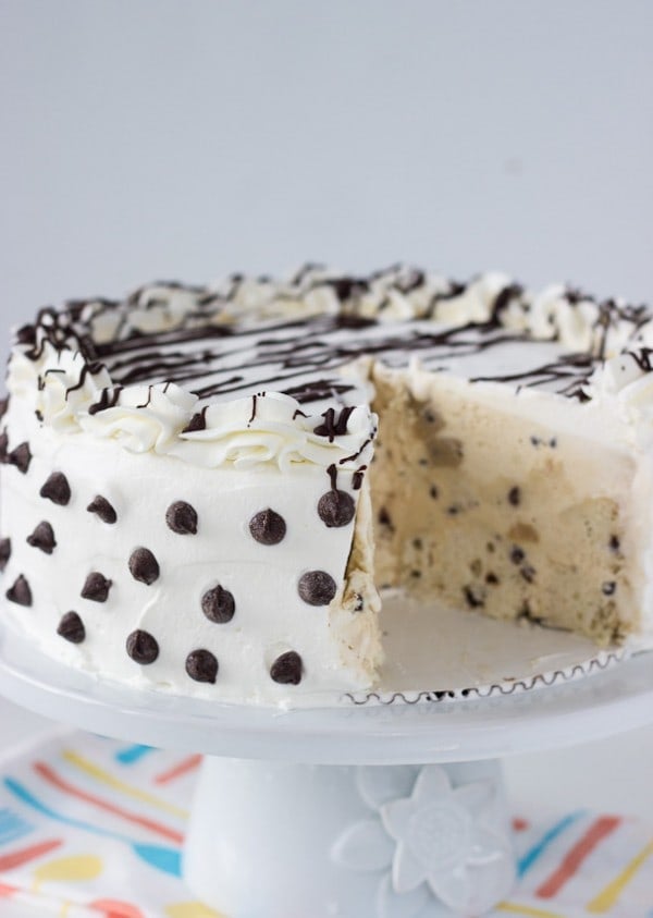 Cookie dough ice 2024 cream cake