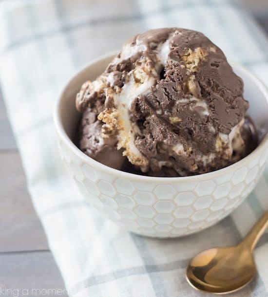 No Churn Chocolate Coconut Ice Cream - A Classic Twist