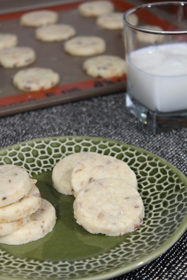 Toasted Coconut Shortbread Cookies