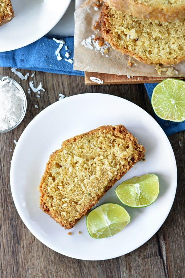 Coconut Lime Zucchini Bread