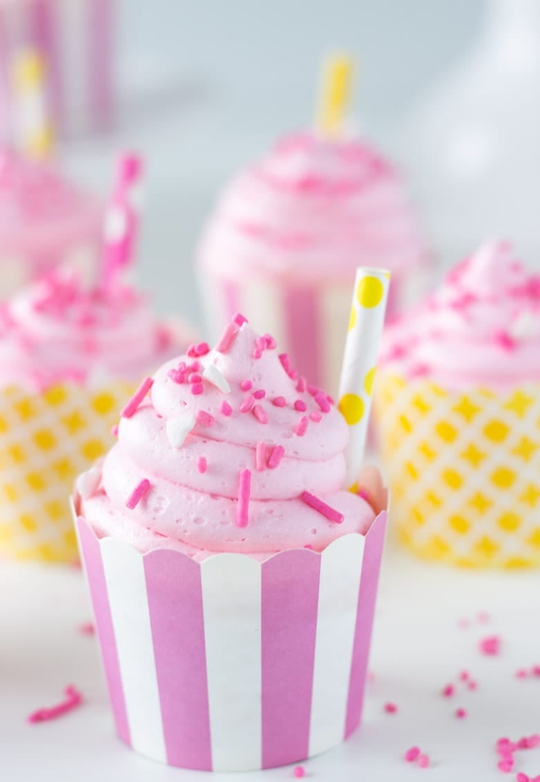 Pink Lemonade Cupcakes