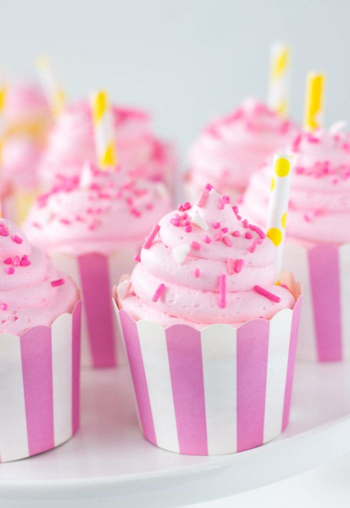 Pink Lemonade Cupcakes