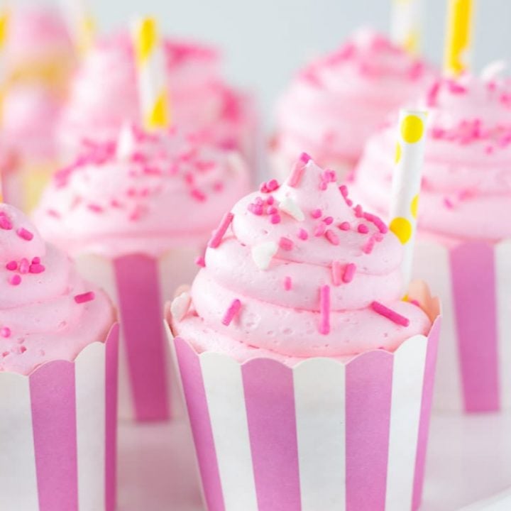 Pink Lemonade Cupcakes