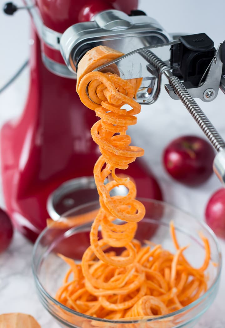 KitchenAid Spiralizer cheesy potato 