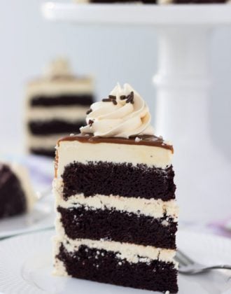 Chocolate Cake with Salted Caramel Frosting