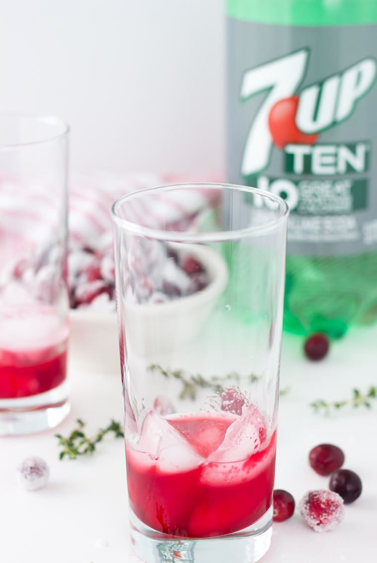 Cranberry Thyme Sparklers