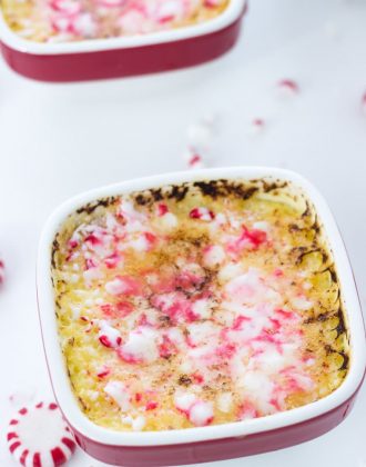 Peppermint White Chocolate Creme Brulee