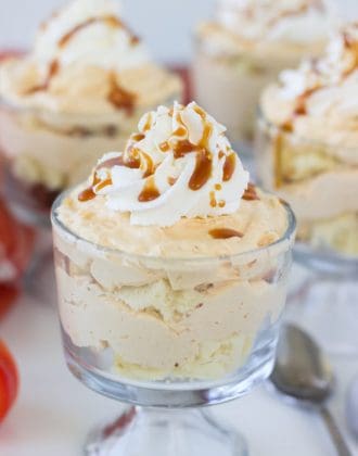 Pumpkin-Cheesecake Trifle