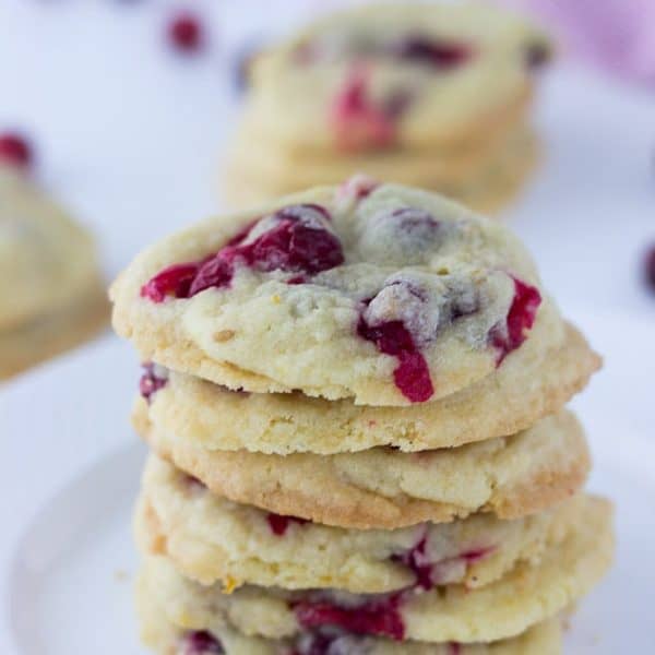 Cranberry Orange Vanilla Cookies - A Classic Twist