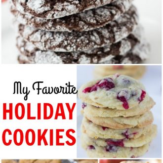My favorite holiday cookies