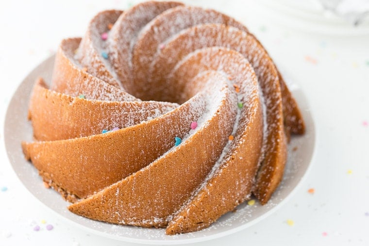 Pink Champagne Bundt Cake Recipe