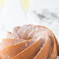 Champagne Pound Cake