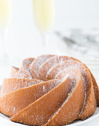 Champagne Pound Cake