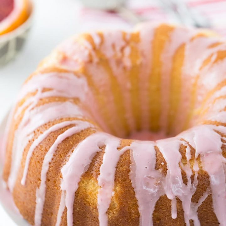 Blood Orange Mimosa Cake