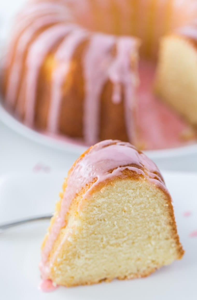 Blueberry Orange Bundt Cake - Grandbaby Cakes