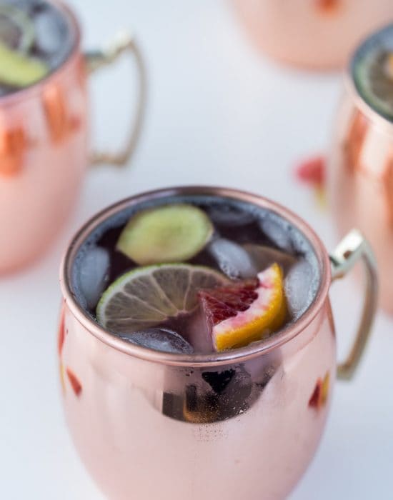 his Blood Orange Moscow Mule is easy, smooth and refreshing.