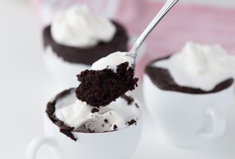 Chocolate Coconut Mug Cake-own-4