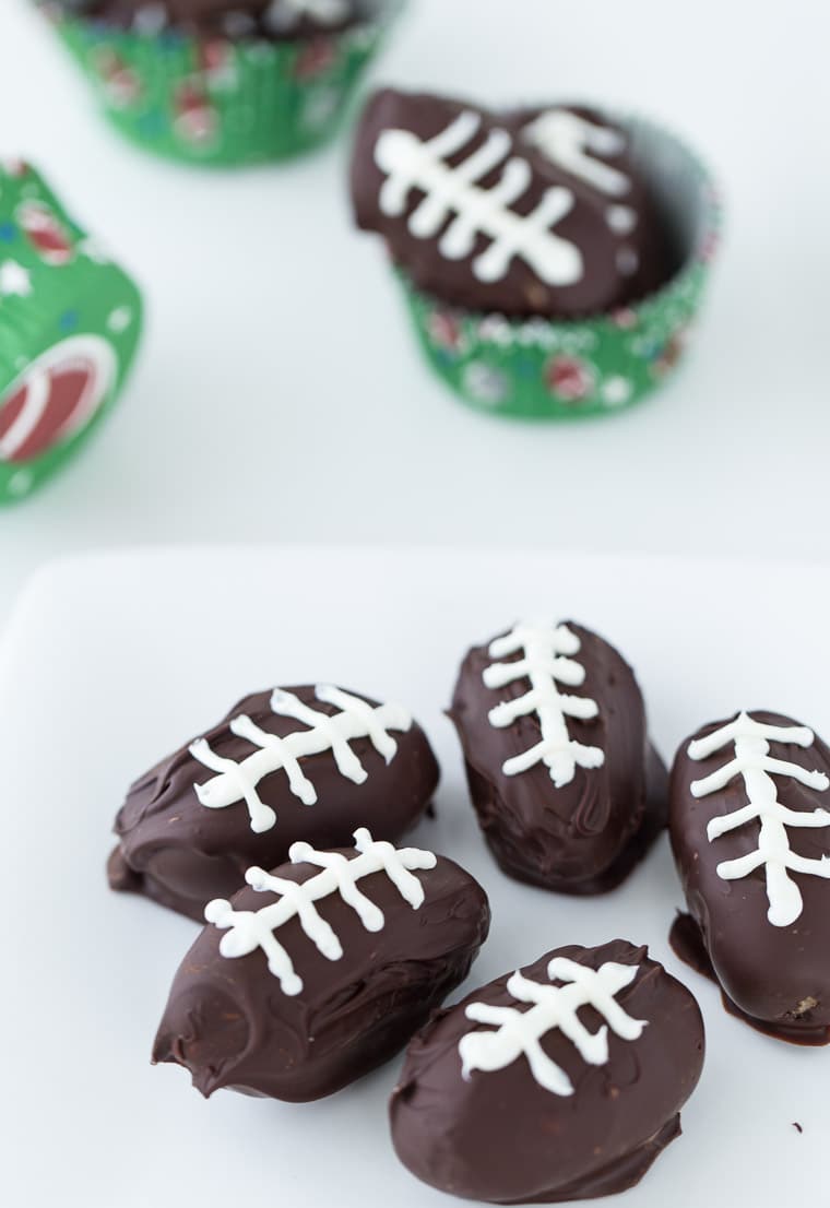 How to Make a Football Cookie Cake - Crazy for Crust