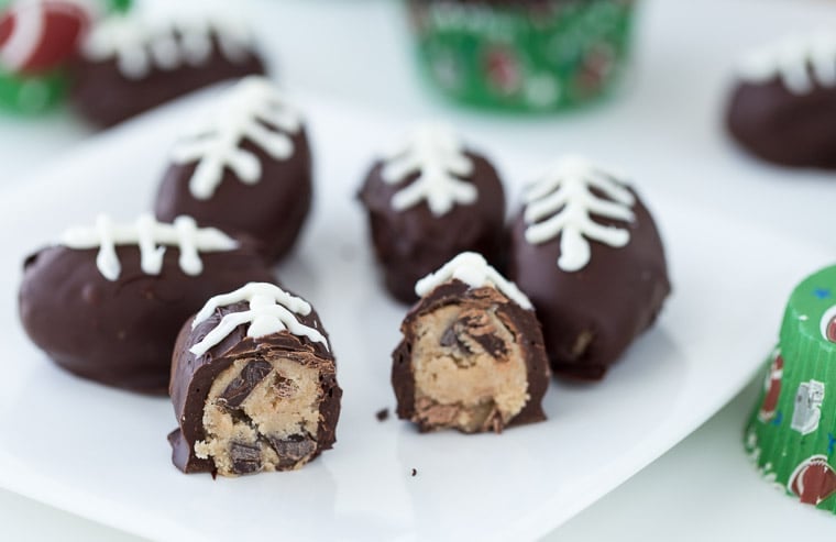 chocolate chunk cookie dough truffles-3