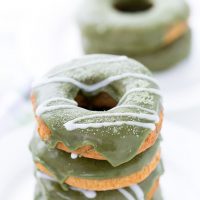 Coconut Matcha Donuts