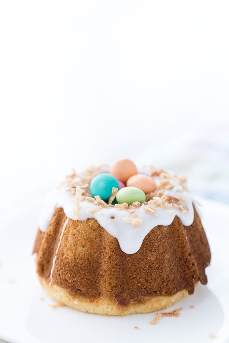 A soft and moist meyer lemon pound cake with coconut milk makes this coconut lemon pound cake an easy Easter recipe perfect for Spring. 