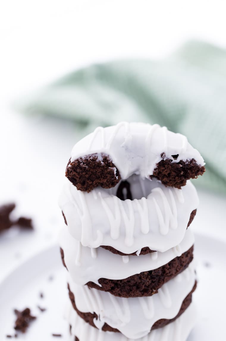 espresso donuts with baileys glaze