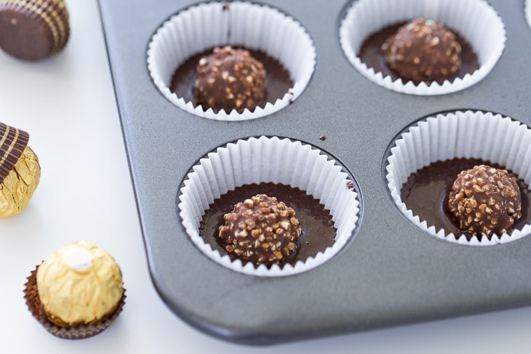 Ferrero Rocher Cupcakes